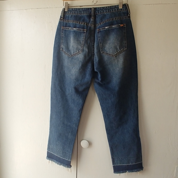 Special A Los Angeles High Rise Distressed Ankle Jeans 100% Cotton SZ 27 - Picture 12 of 12